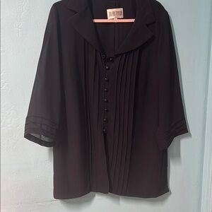 Julian Taylor Black Varsity Jacket with Relaxed Fit #58